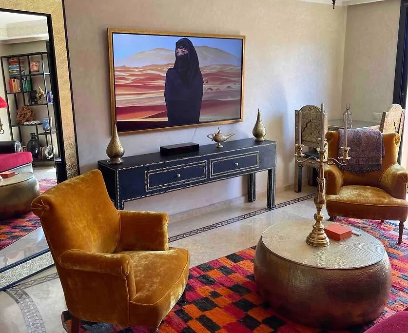 מרקש Superbe Appartement Calme Hivernage מרוקו